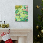 Playing in the Park, Canvas for Home Decor, Wall Decoration, Picture