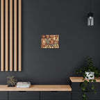 African Canvas, Canvas for Home Decor, Wall Decoration, Housewarming Gift,