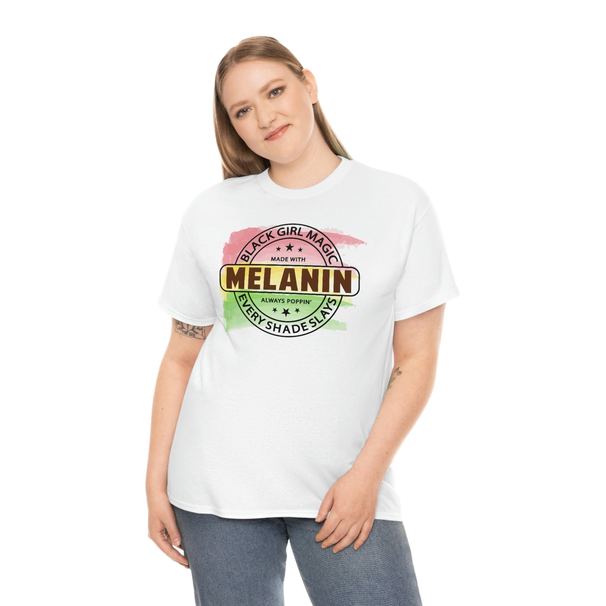 Black Girl Magic, Black History Tee, BLM, Cotton T-shirt, Cotton Tee