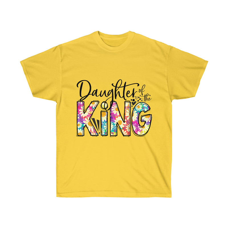Unisex Ultra Cotton Tee, Tshirt, Inspirational Tshirt, Daughter of the King