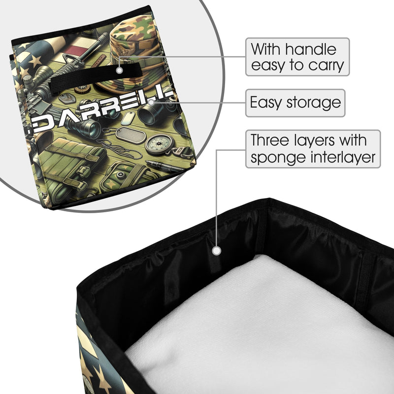 Army Quilt Storage Bag
