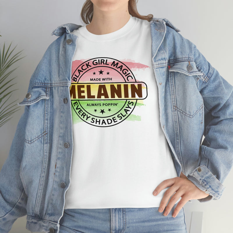 Black Girl Magic, Black History Tee, BLM, Cotton T-shirt, Cotton Tee