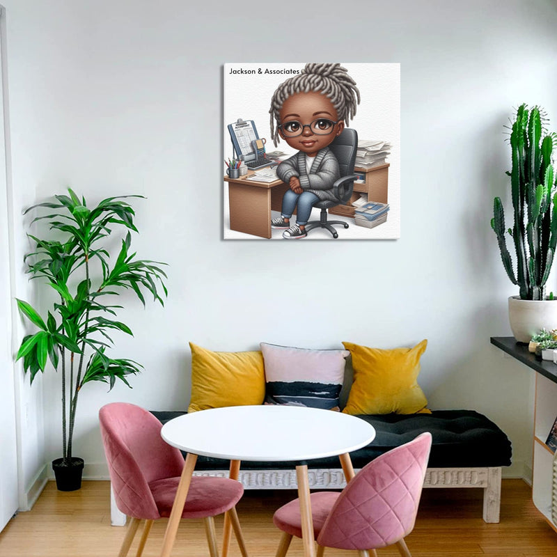 Jackson Frame Canvas Print 12"x12"
