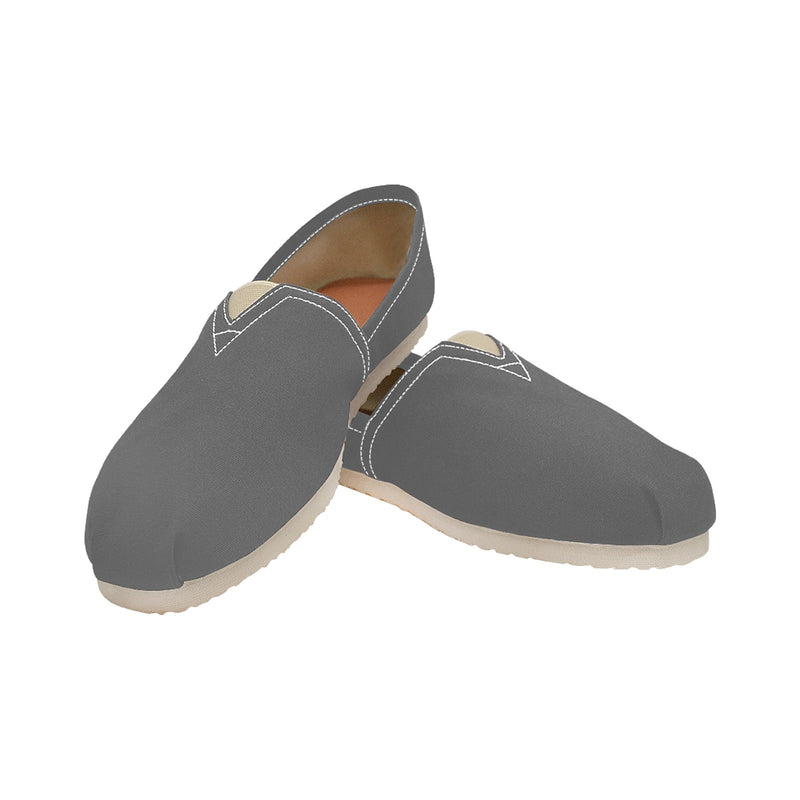 Women's Classic Canvas Slip-On Shoe-Grey