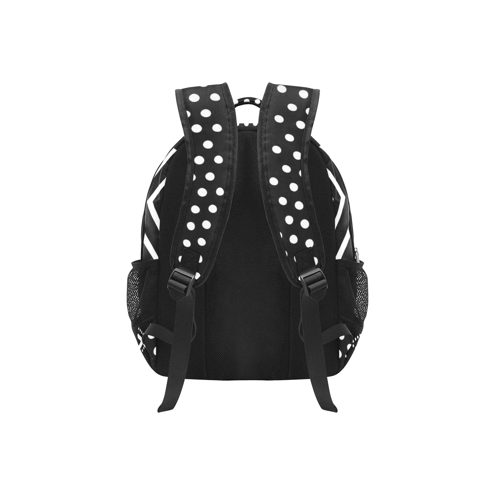 Black African Textile Print Multifunctional Backpack