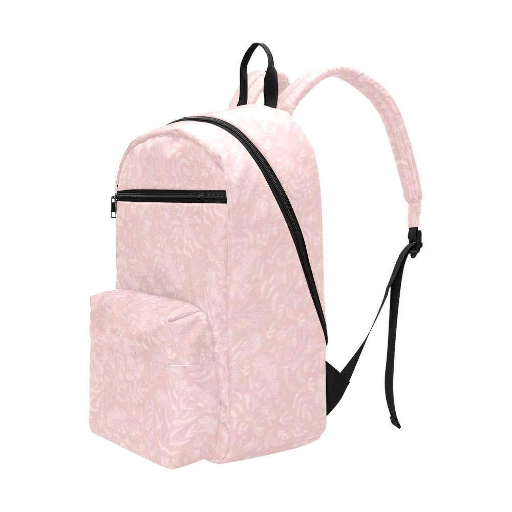 Pink Flower Design Large Capacity Travel Backpack (Model 1691)