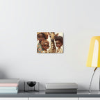 African Canvas, Canvas for Home Decor, Wall Decoration, Housewarming Gift