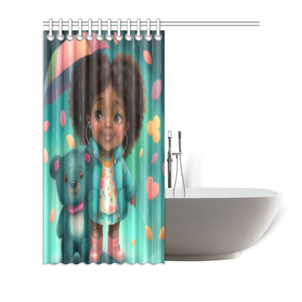 Shower Curtain_rain Shower Curtain 72"x72"