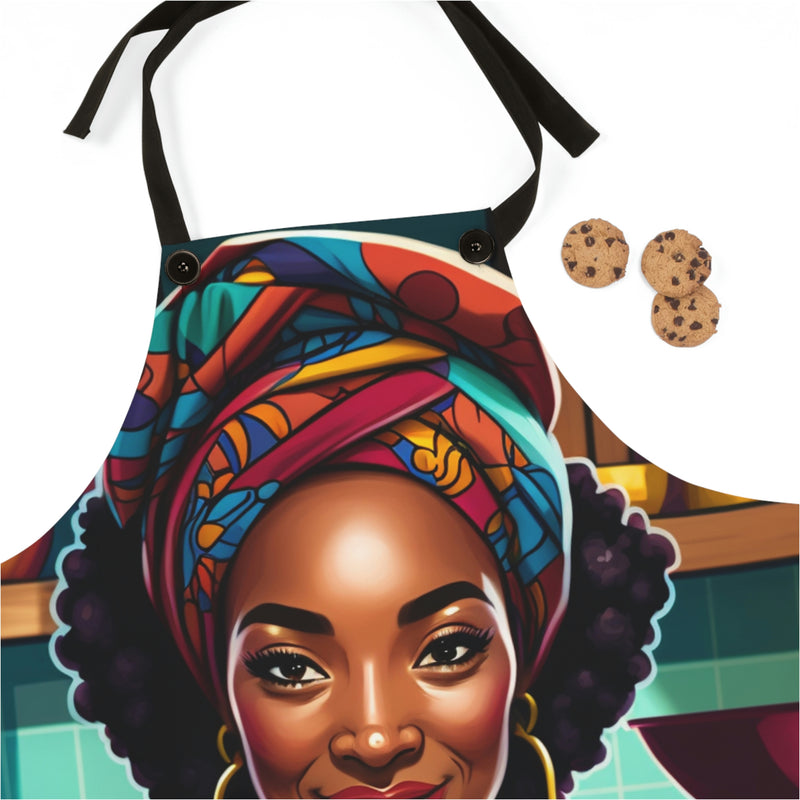 Apron, Colorful Apron, African American Apron