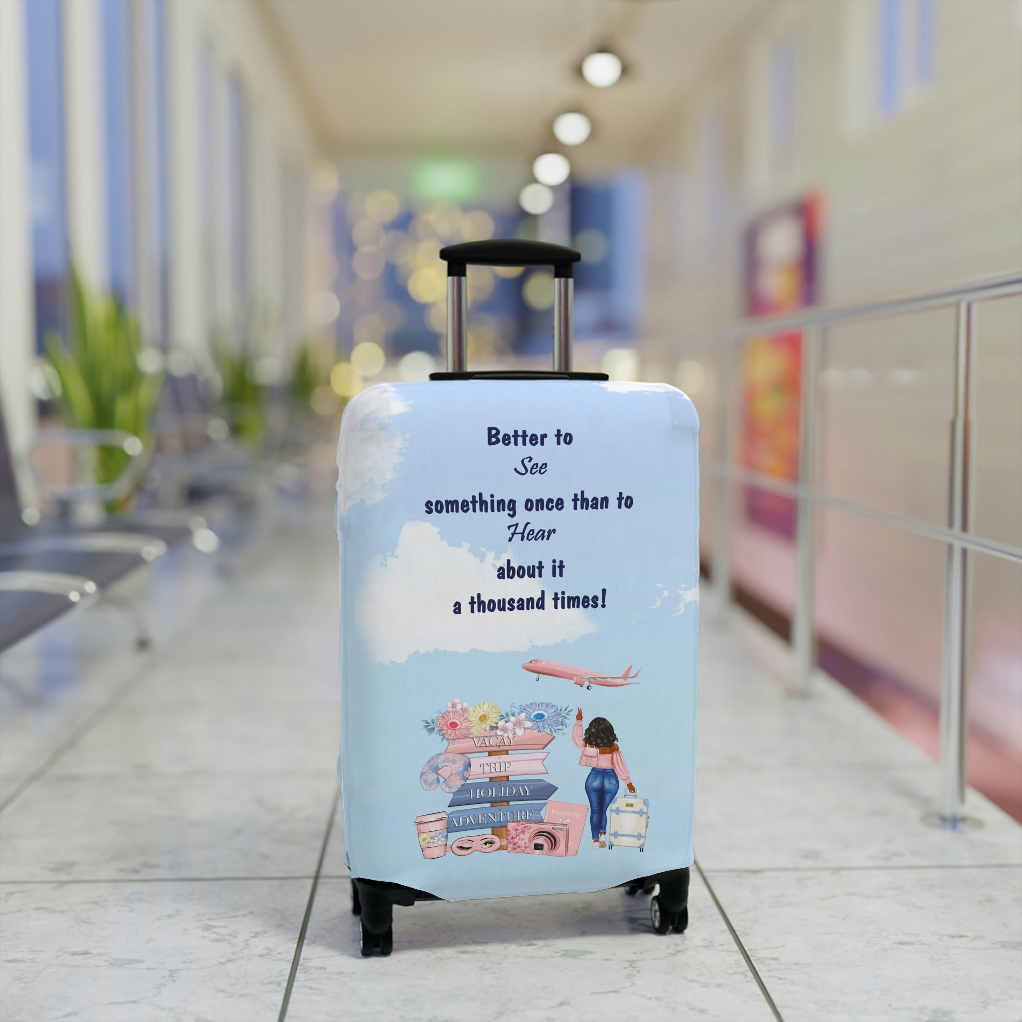 Luggage Cover, Luggage Protector, Suitcase Protector, Travel Suitcase Cover