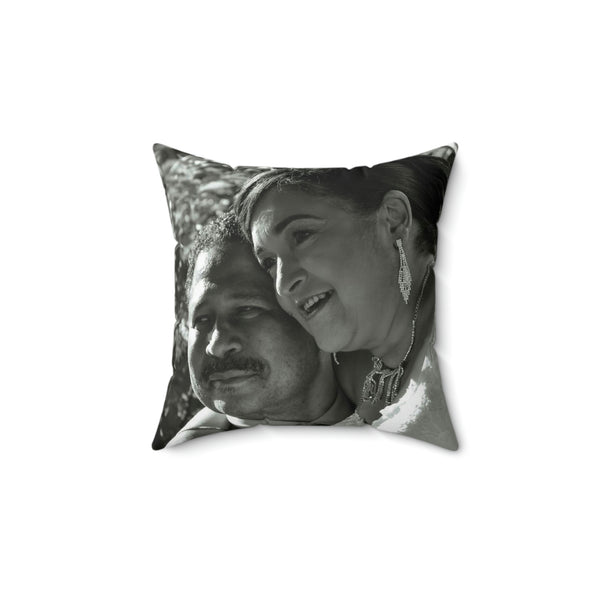 Photo Pillow, Wedding Pillow, Picture Pillow, Spun Polyester Square Pillow