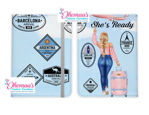 Give your passports the protection it deserves! Perfect companion for keeping them safe and stylish while traveling!