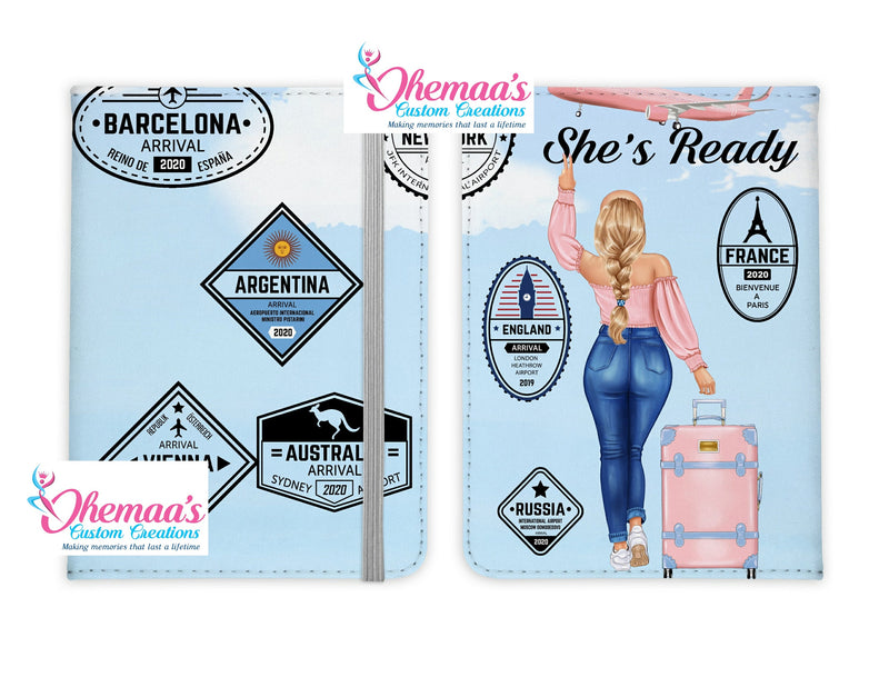 Give your passports the protection it deserves! Perfect companion for keeping them safe and stylish while traveling!