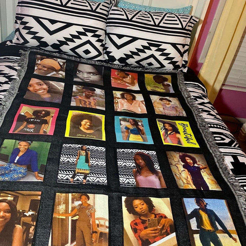 Photo Blanket, Custom Blanket, Personalized blanket, Baby Blanket,
