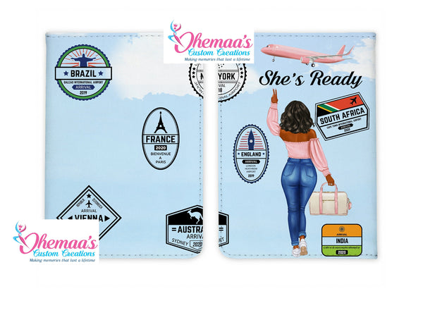 Give your passports the protection it deserves! Perfect companion for keeping them safe and stylish while traveling!