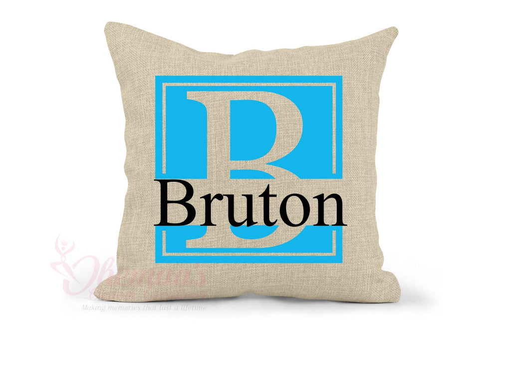 Personalized Pillowcase, Custom pillowcase, letter pillowcase, mother's day gift, best gift, Nursery Gift