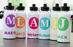 Personalized Water Bottles | Custom Water Bottle with Name | Aluminum Water Bottle |  20 oz Personalized Aluminum Water Bottle