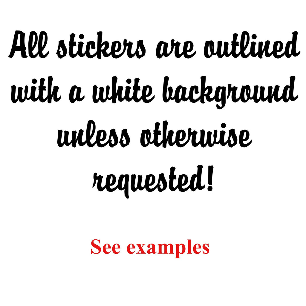 Thank you postal carrier | mail carrier | USPS | sticker decal | Laminated sticker
