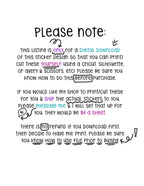 Sticker Download - Handle With Care I’m Fragile - Box - Small Business Sticker - USPS - Packaging Sticker