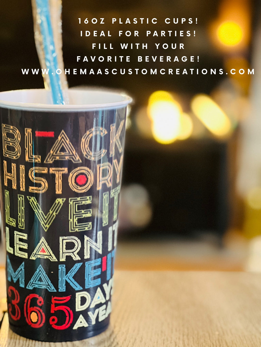 Personalized Plastic Cups| Event Cups| Bridal Shower Gifts| Best Gift|