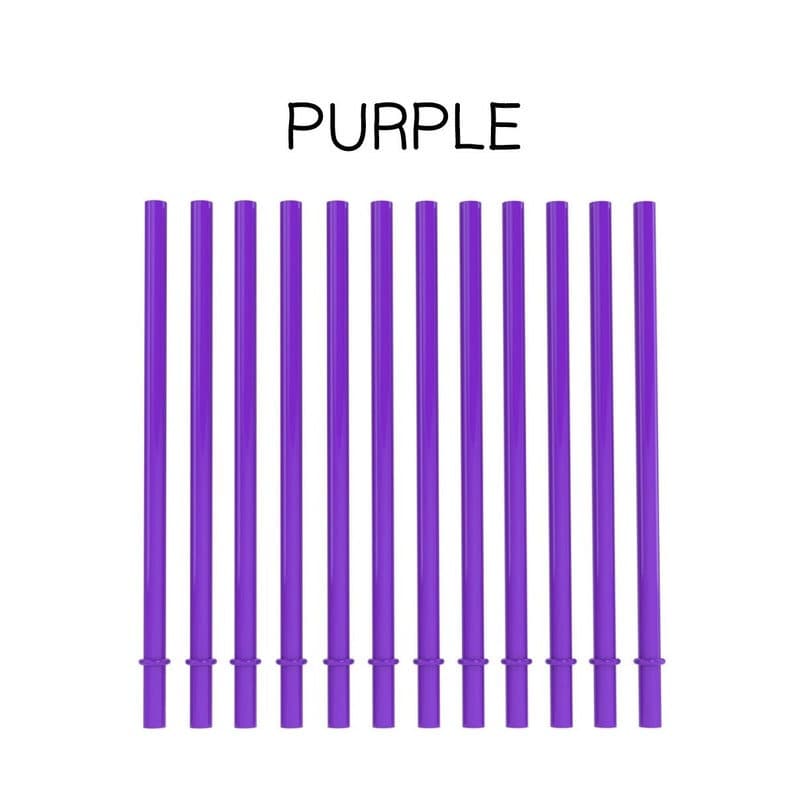 Skinny Tumbler Replacement Straws | Individually Wrapped Straws | Colorful Reusable Straws | Cup Straws | Straws