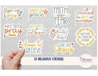 Religious Stickers | Christian Stickers | Stickers | Bible Sticker