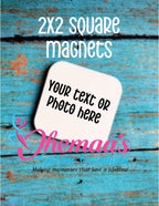 Personalized Magnets | Wooden Magnets | Wedding Magnets | School Photos | Business Magnets
