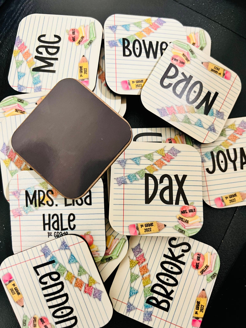Personalized Magnets | Wooden Magnets | Wedding Magnets | School Photos | Business Magnets