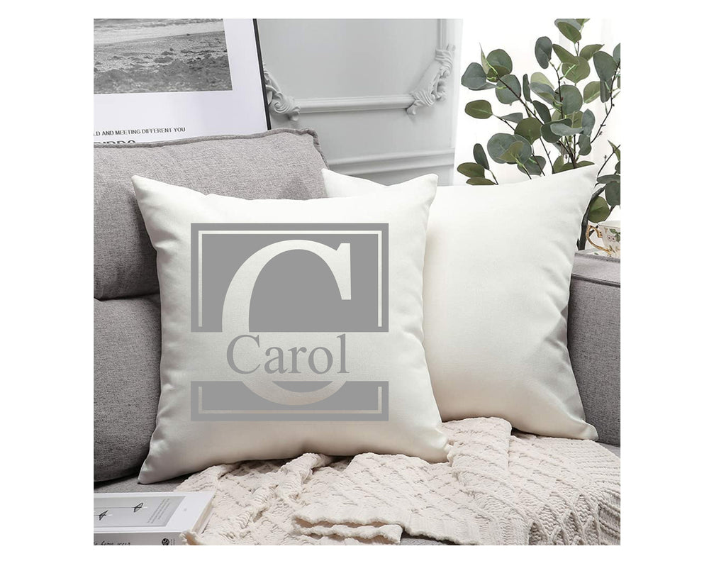 Personalized Pillowcase, Custom pillowcase, letter pillowcase, mother's day gift, best gift, Nursery Gift