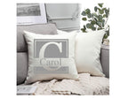 Personalized Pillowcase, Custom pillowcase, letter pillowcase, mother's day gift, best gift, Nursery Gift