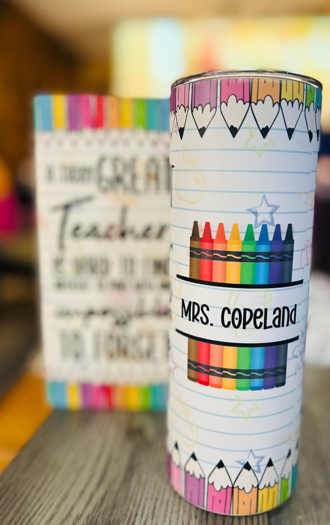 Teacher Tumbler and Notebook, Back to School, Teacher Journal, Teacher Tumbler, Teacher Appreciation, Teacher Gift, Best Gift for Teachers,