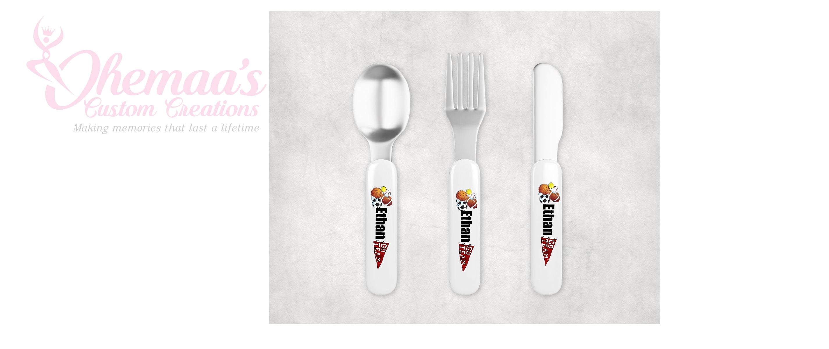 Personalized Plate, Ice cream bowl, Cutlery, Cups for Kids| Personalized Tableware| Best Gift| BPA Free, sports theme
