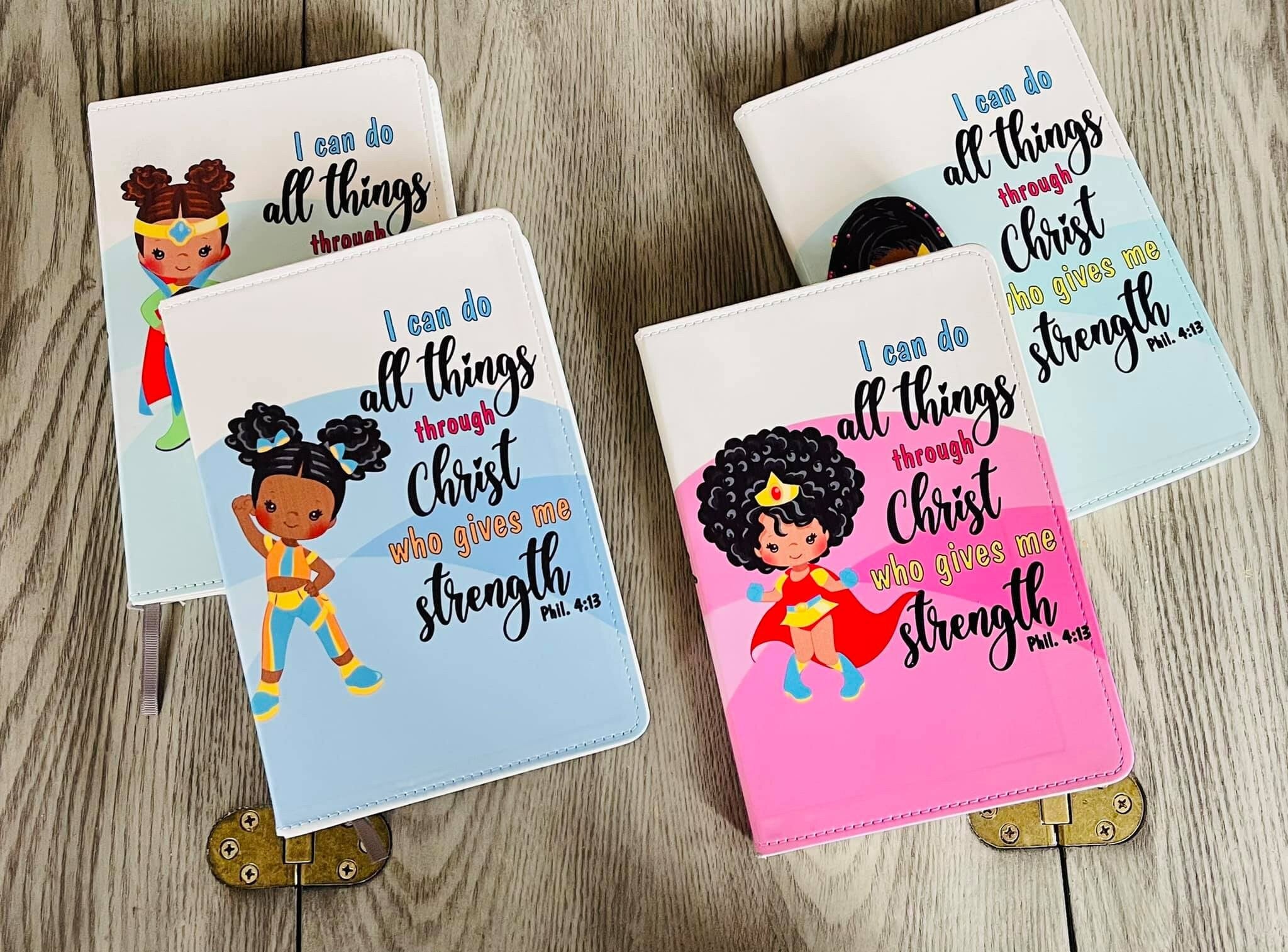 I can do all things journal for kids, Journal for kids, inspirational journal, notebook