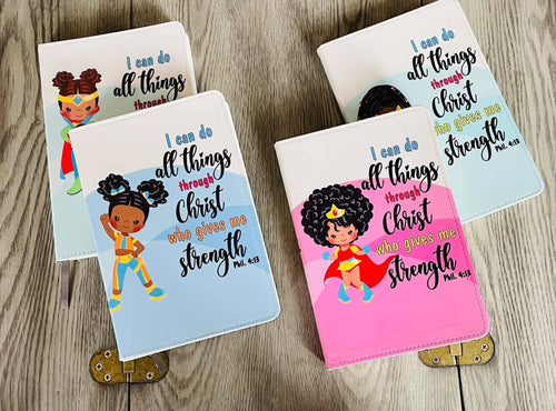 I can do all things journal for kids, Journal for kids, inspirational journal, notebook