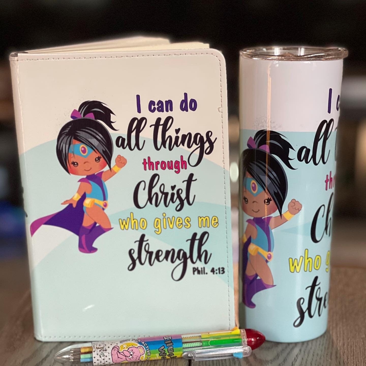 I can do all things journal for kids, Journal for kids, inspirational journal, notebook