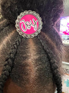 Hair Accessories for Girls and Women, Cute Hair Elastic, Ponytail Holder, Personalized Hair Tie, Custom Hair Accessory