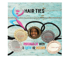 Hair Accessories for Girls and Women, Cute Hair Elastic, Ponytail Holder, Personalized Hair Tie, Custom Hair Accessory