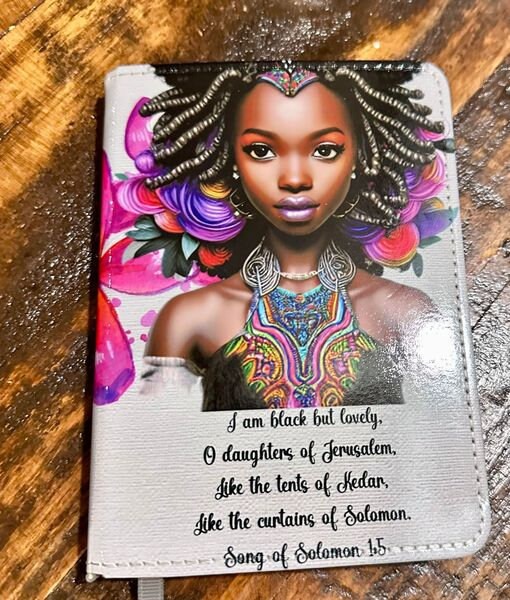 Black Princess Notebook, African American Notebook, Journal, Kenyan Princess Journal
