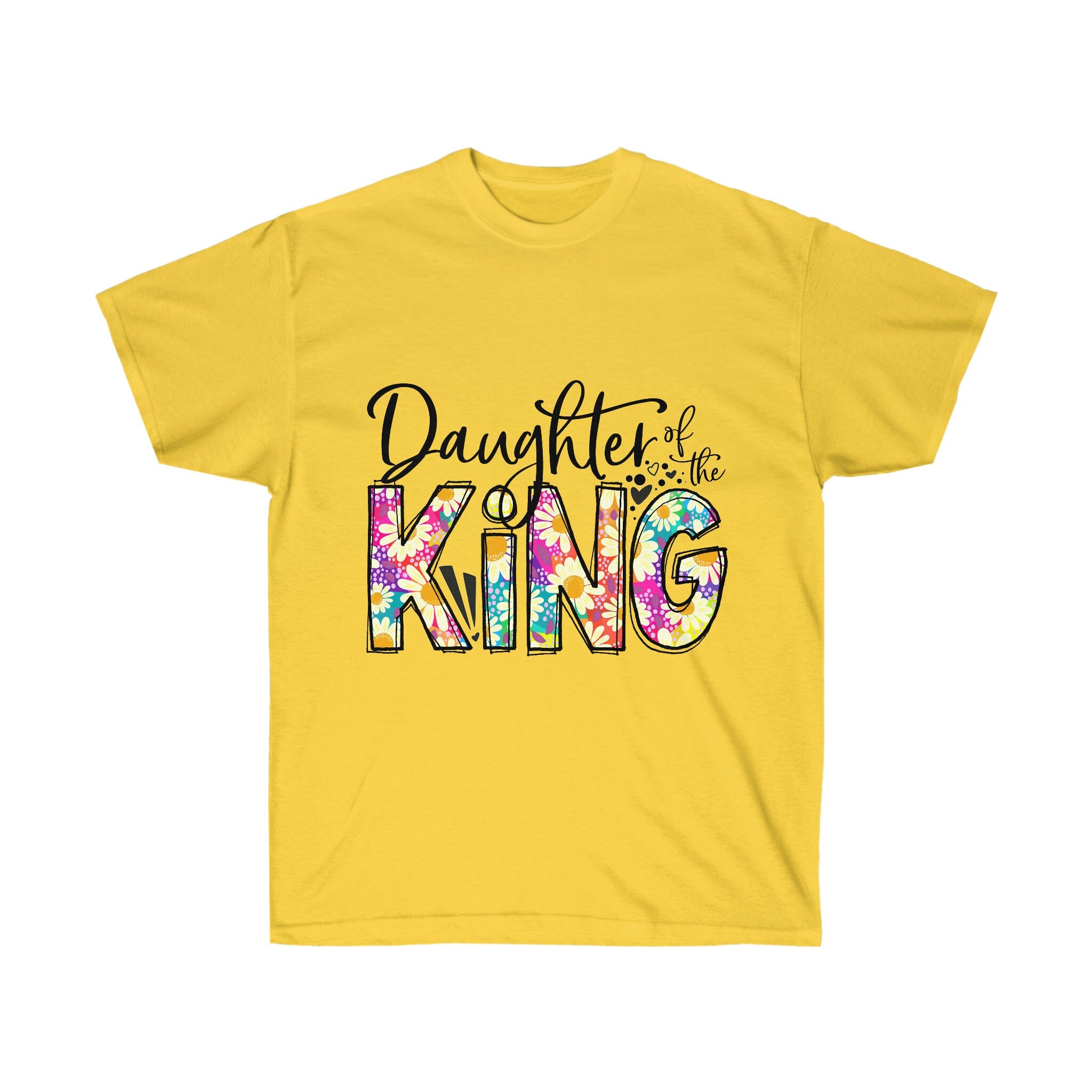 T-shirt, Inspirational T-shirt, Daughter of the King, Bible t-shirt, Cotton t-shirt