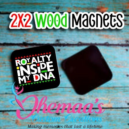 Magnet | Wood Magnets | Fridge Magnets | African American Magnets | Black Magnets, Black Pride
