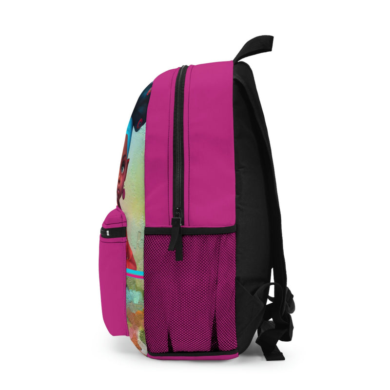 Backpack, Bookbag, Pink Bookbag