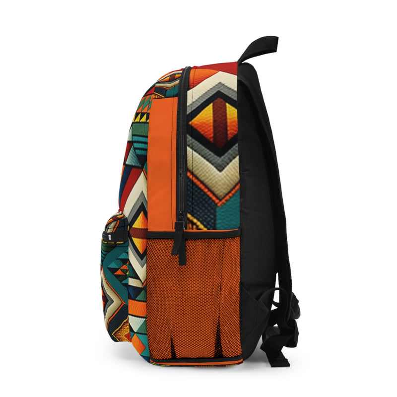 Backpack, Bookbag, Tote, Geometric Backpack