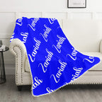 Personalized Name Custom Blanket for Baby/Kids/Youth/Adult | Custom Blanket | Custom Gift |
