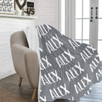 Personalized Name Custom Blanket for Baby/Kids/Youth/Adult | Custom Blanket | Custom Gift |