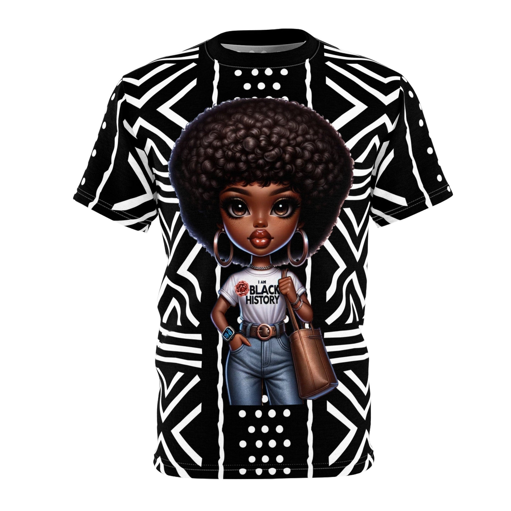 African Print t-shirt, Juneteenth, Unisex T-shirt, Black Tee, Black History T-shirt